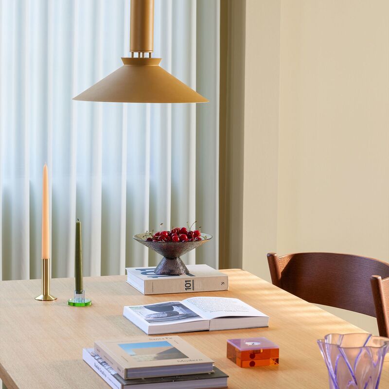 Astra ljusstake 7 cm, blå/grön