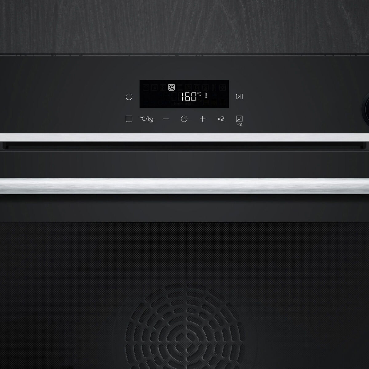 HR532GBS3 erillisuuni höyrytoiminnolla 60 × 60 cm, ruostumaton teräs