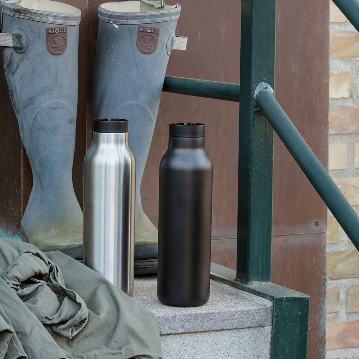 Urban termoflaske 0,7 liter, sort