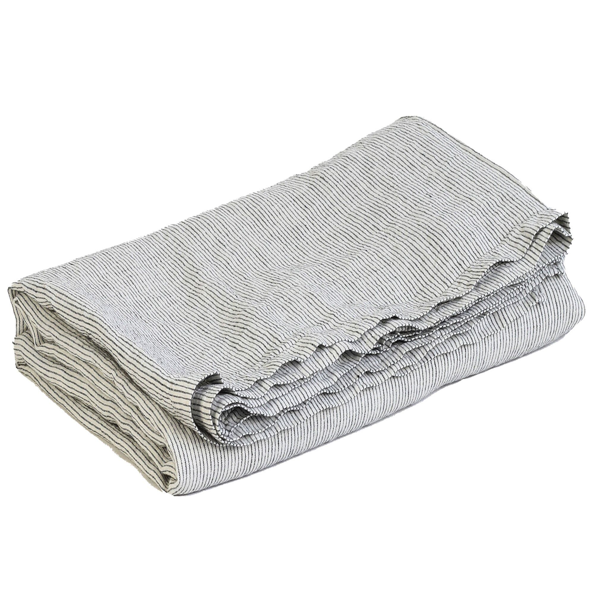 Kökshandduk i linne, 60 x 80 cm, pinstripe