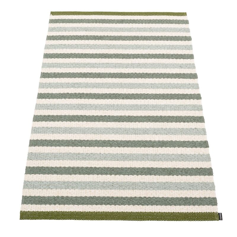 Teo gulvteppe 70 cm x 120 cm, sage/army/vanilla