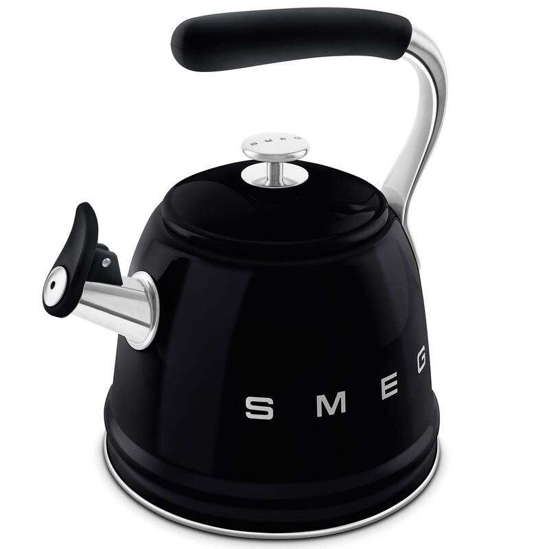 Viheltävä vesipannu, musta 2,3 litraa