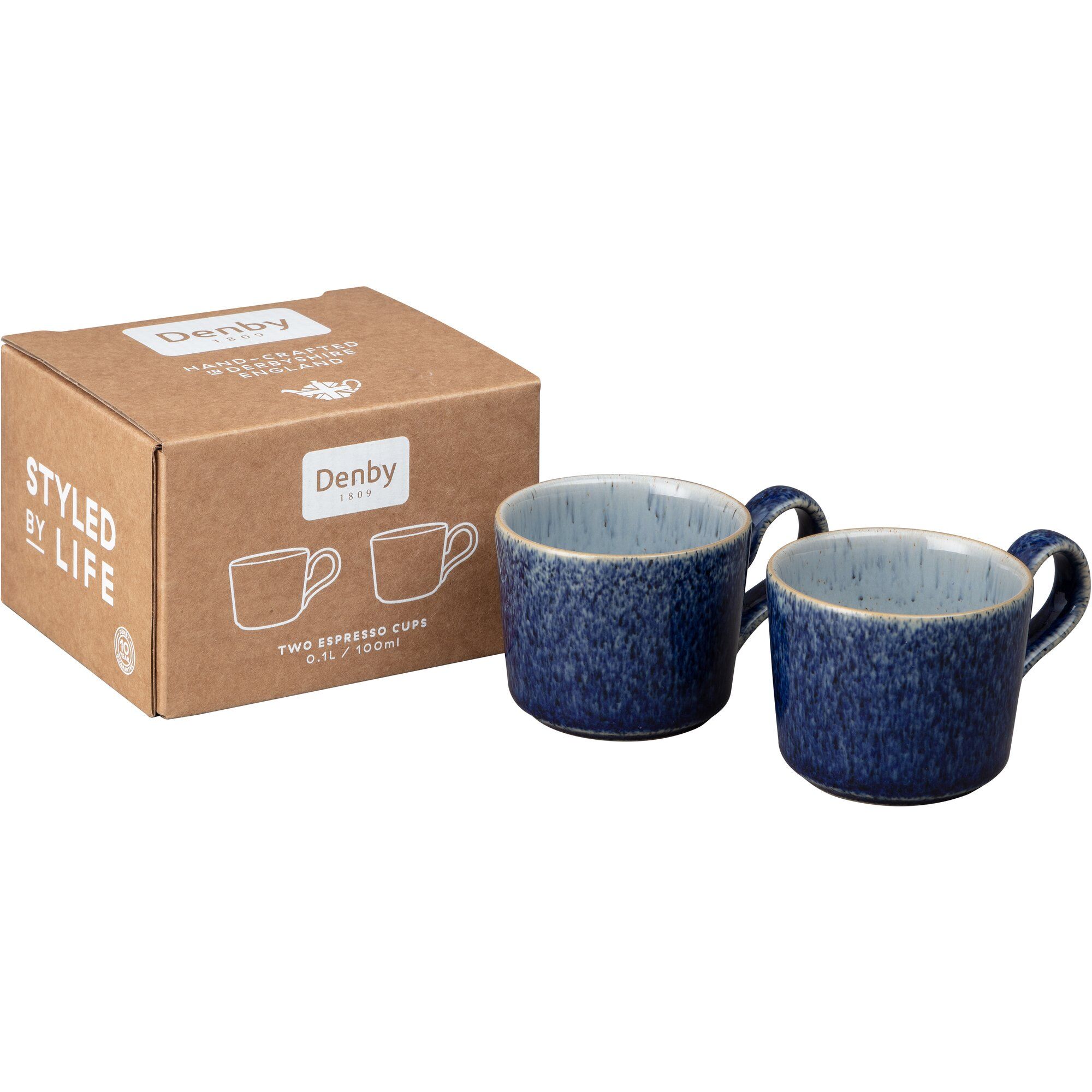 Alternativ bild 1 för Denby Studio Blue Espressokopp 2-pack