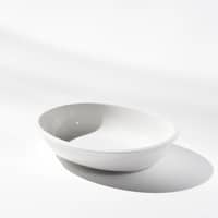 Raami soikea tarjoilukulho 27 cm, valkoinen