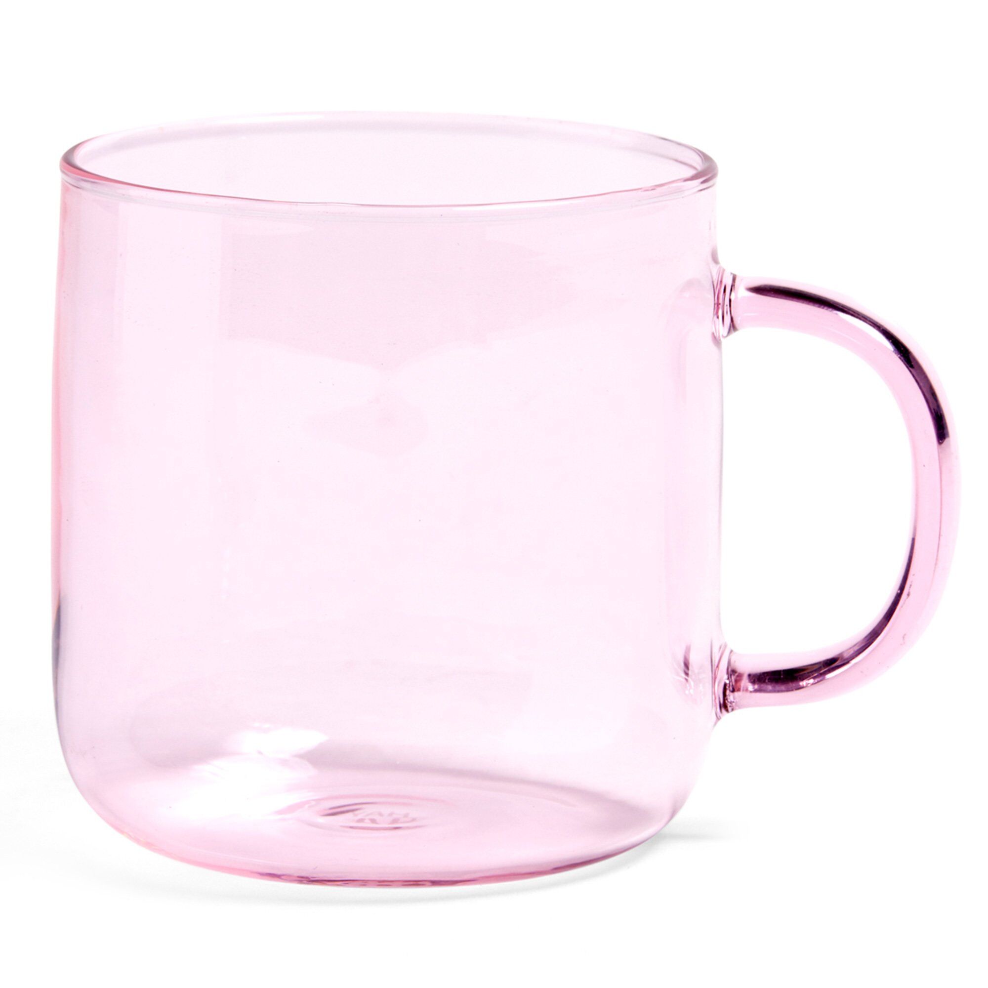 Borosilicate mugg, rosa