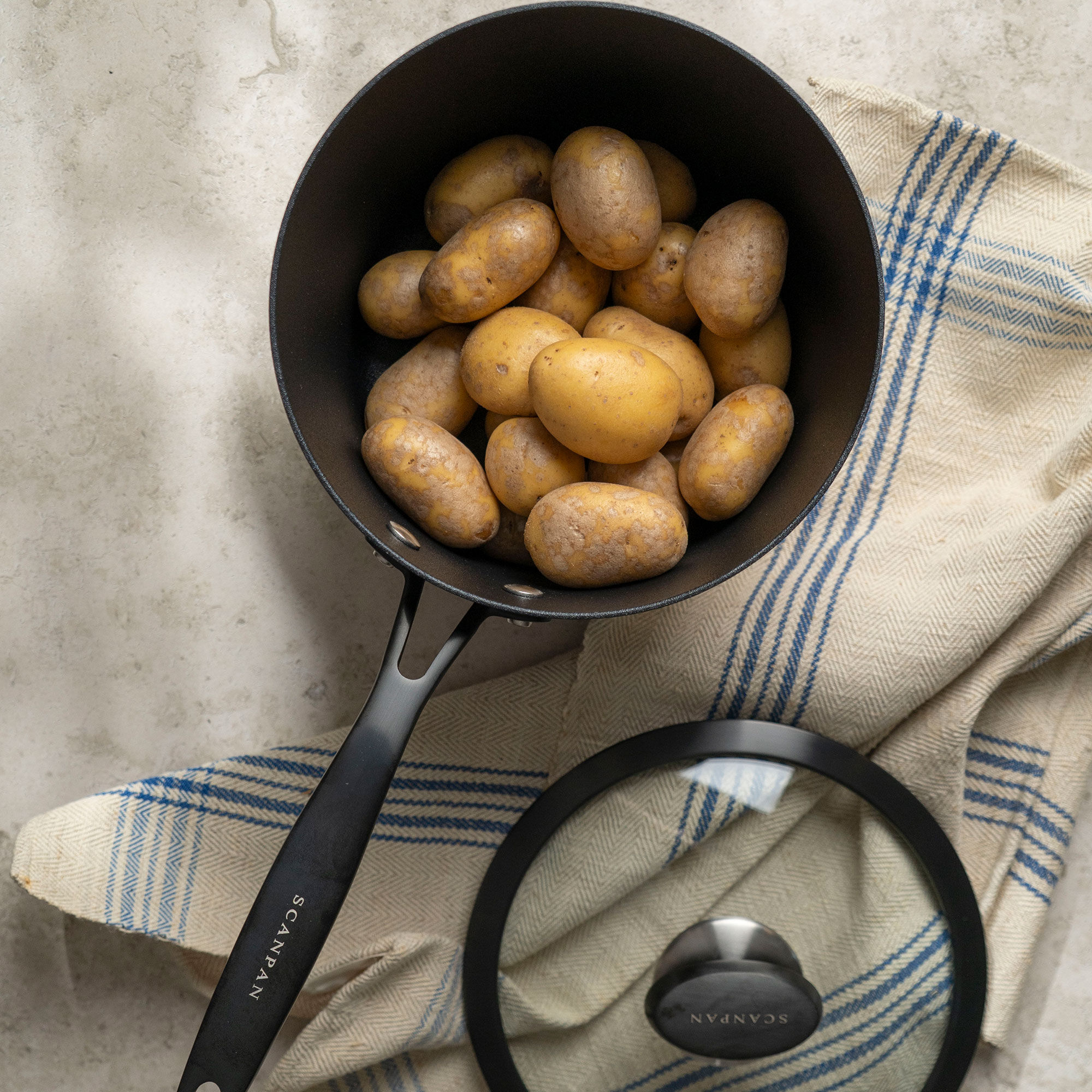 Scanpan Pro SB+ kasari kannella 2,5 litraa