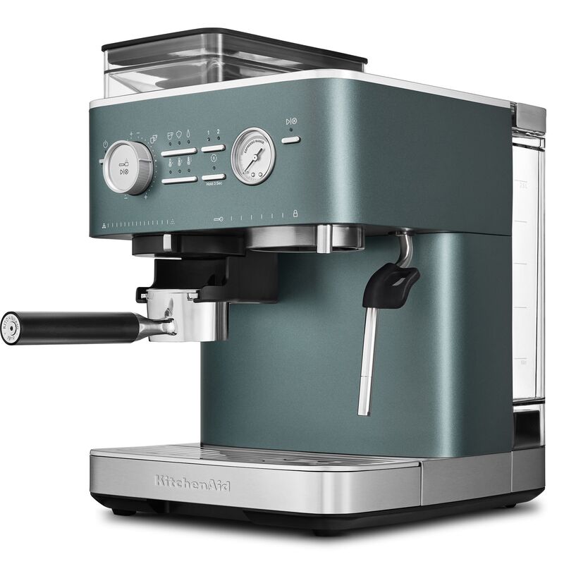 Espressomaskin med kaffekvarn, juniper