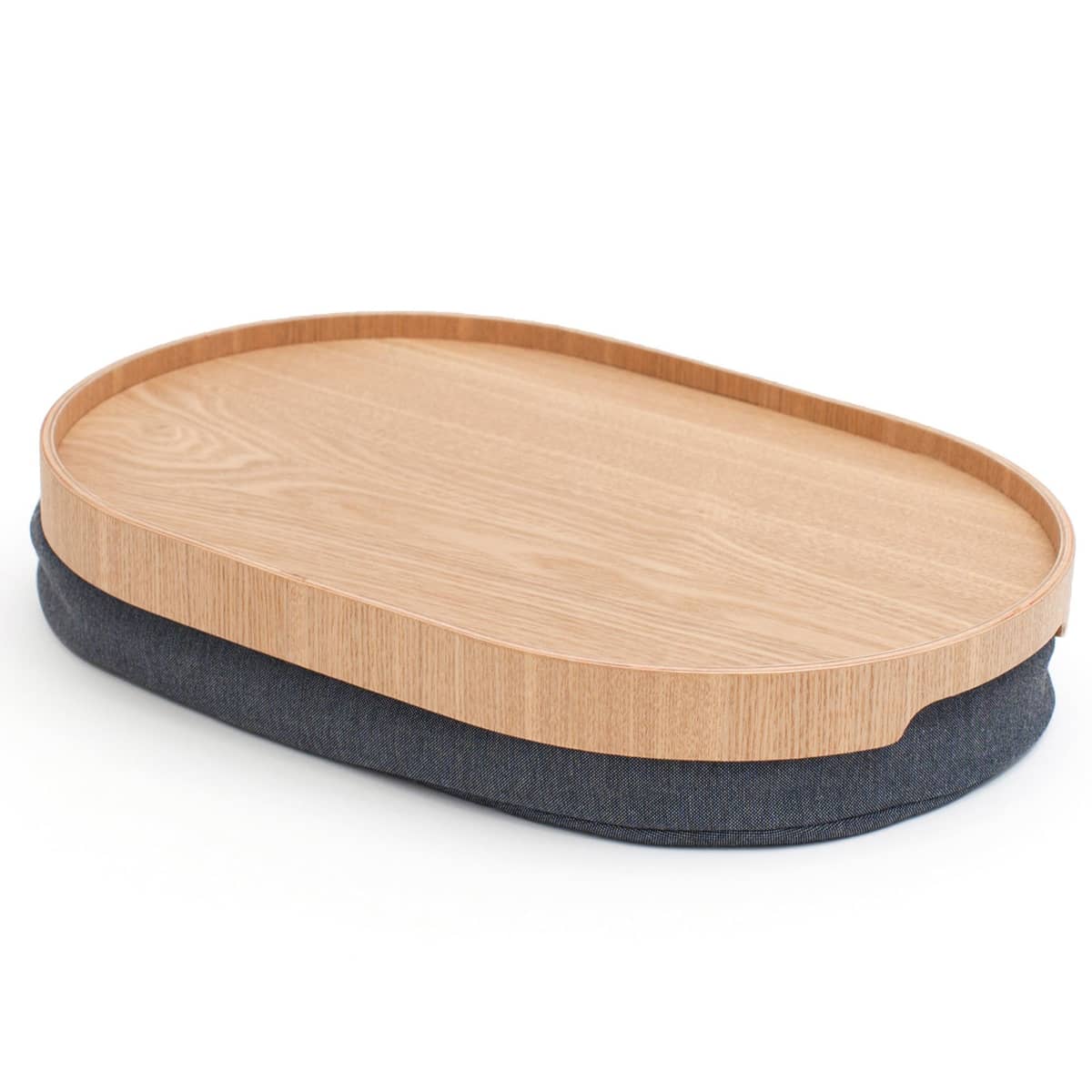 CurveLine serveringsbrett anti-slip, medium, piletre