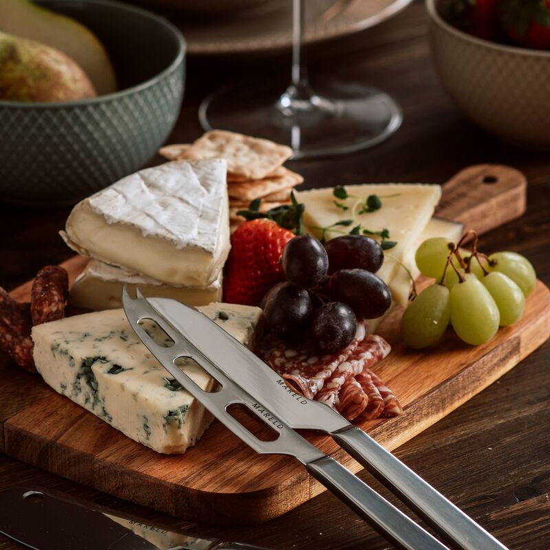 Serveringsbræt 33x20 cm, akacietræ