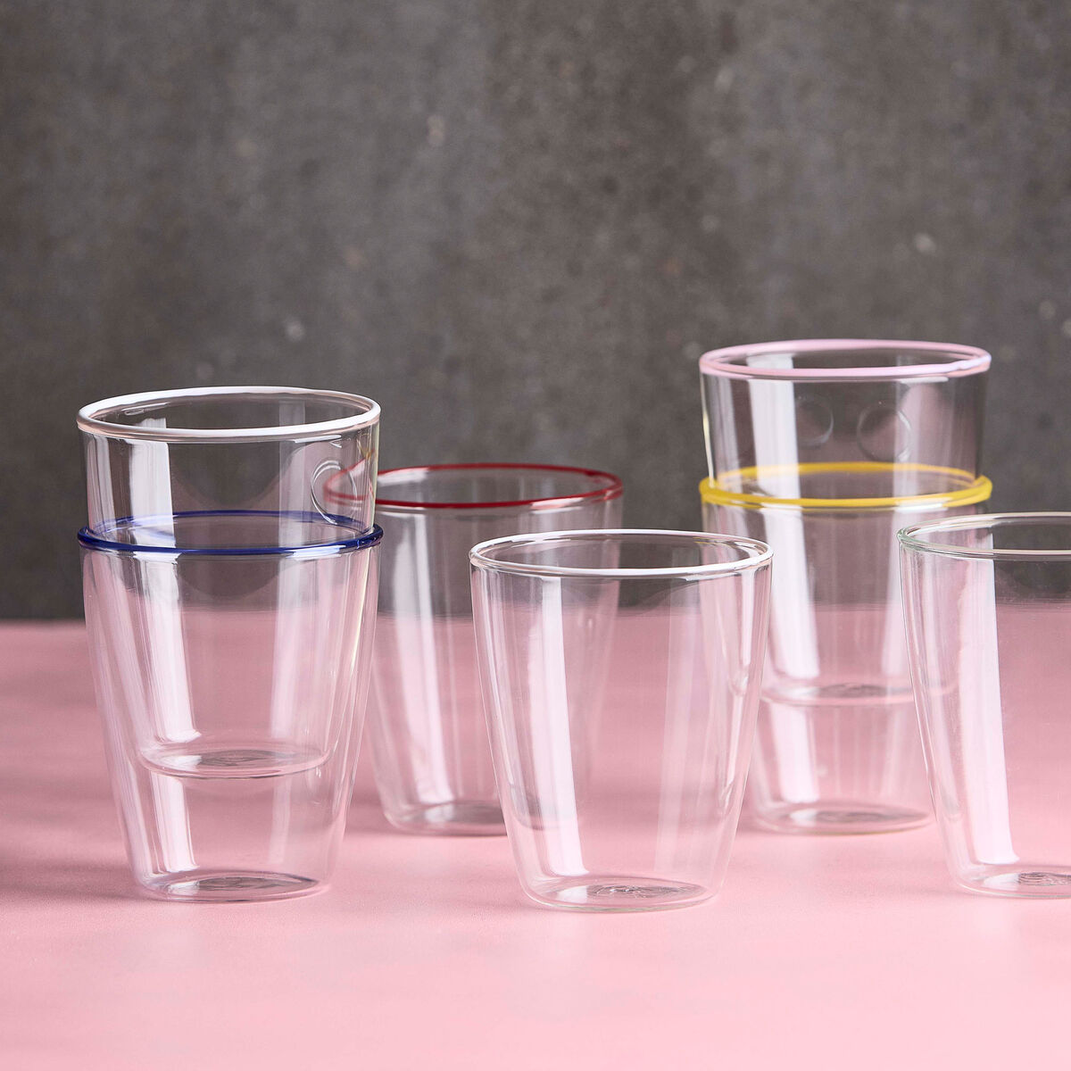 Life In Colour Art vandglas 29 cl, blueberry