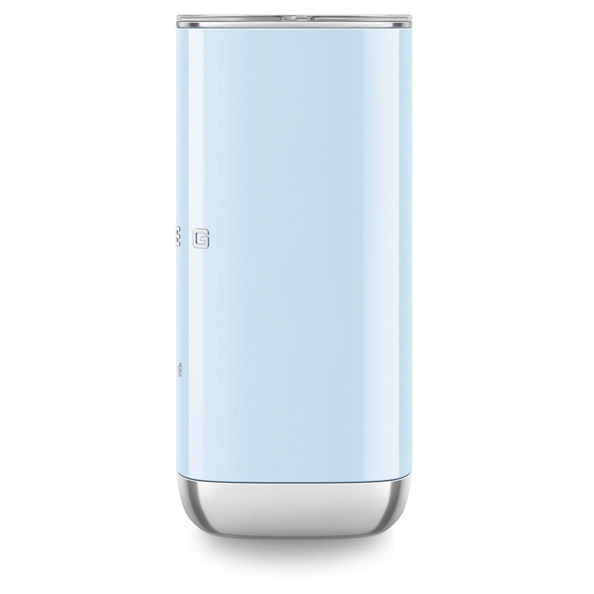 Mini-mjölkskummare, pastellblå