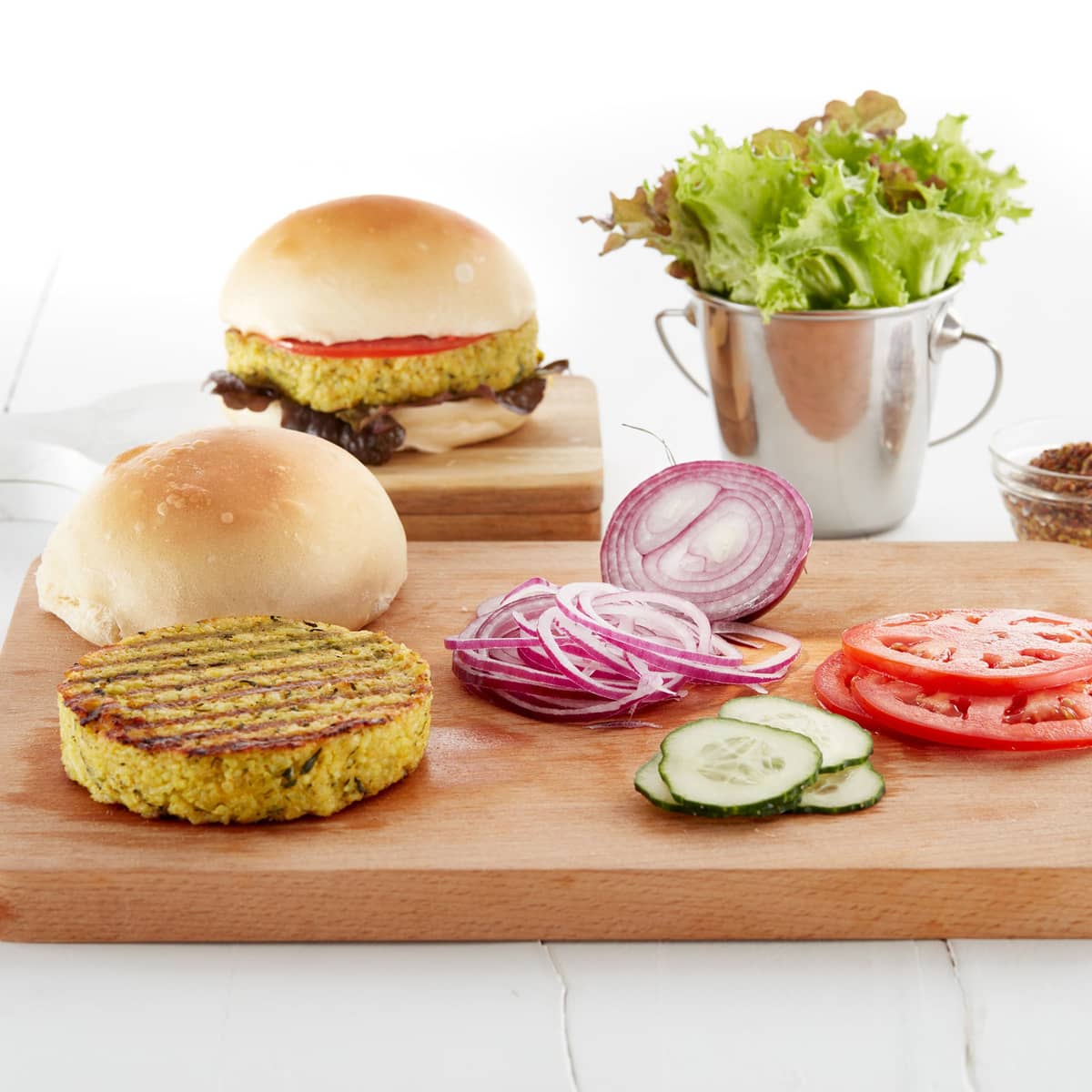 Veggie burgerpresser
