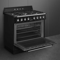 Gaskomfur Victoria TR90GMBL 90 cm, sort
