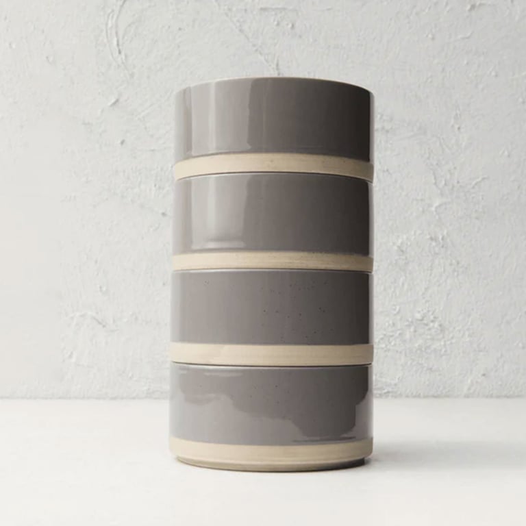 Side Bowl kulho 4-pakkaus, charcoal