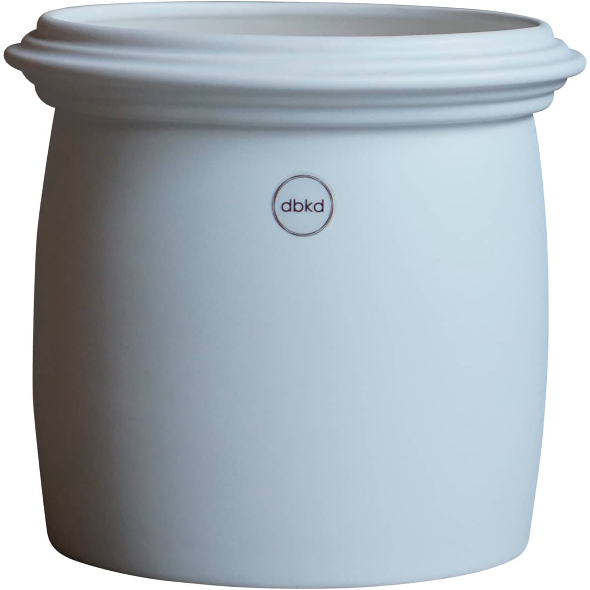 Kruset ruukku, small, matte white