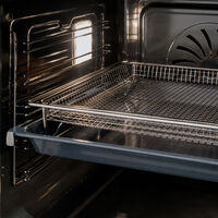 FHER6117CTAG3 Heritage dampovn med pyrolyse 80 liter, elfenbenshvid/guld