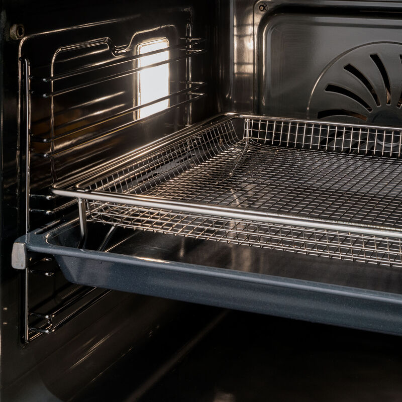 FHER6117CTAG3 Heritage ångugn med pyrolys 80 liter, elfenbensvit/guld