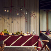 OIVA Marimekko Tiara tallrik 13,5 cm, vit/guld