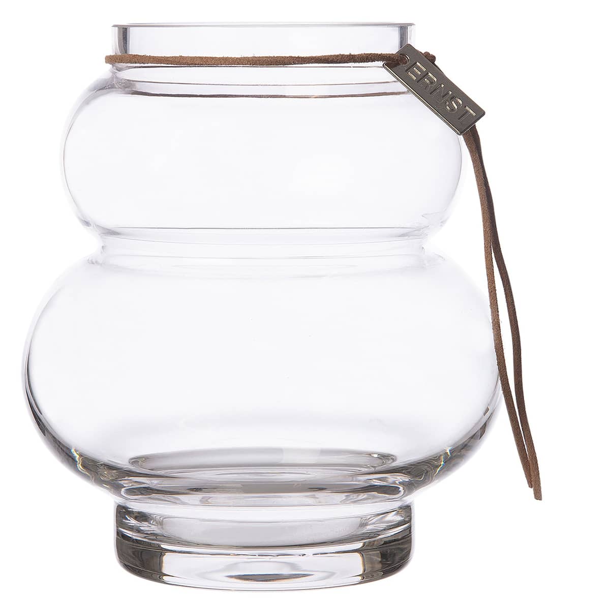 Glasvase Kurvig 14 cm.