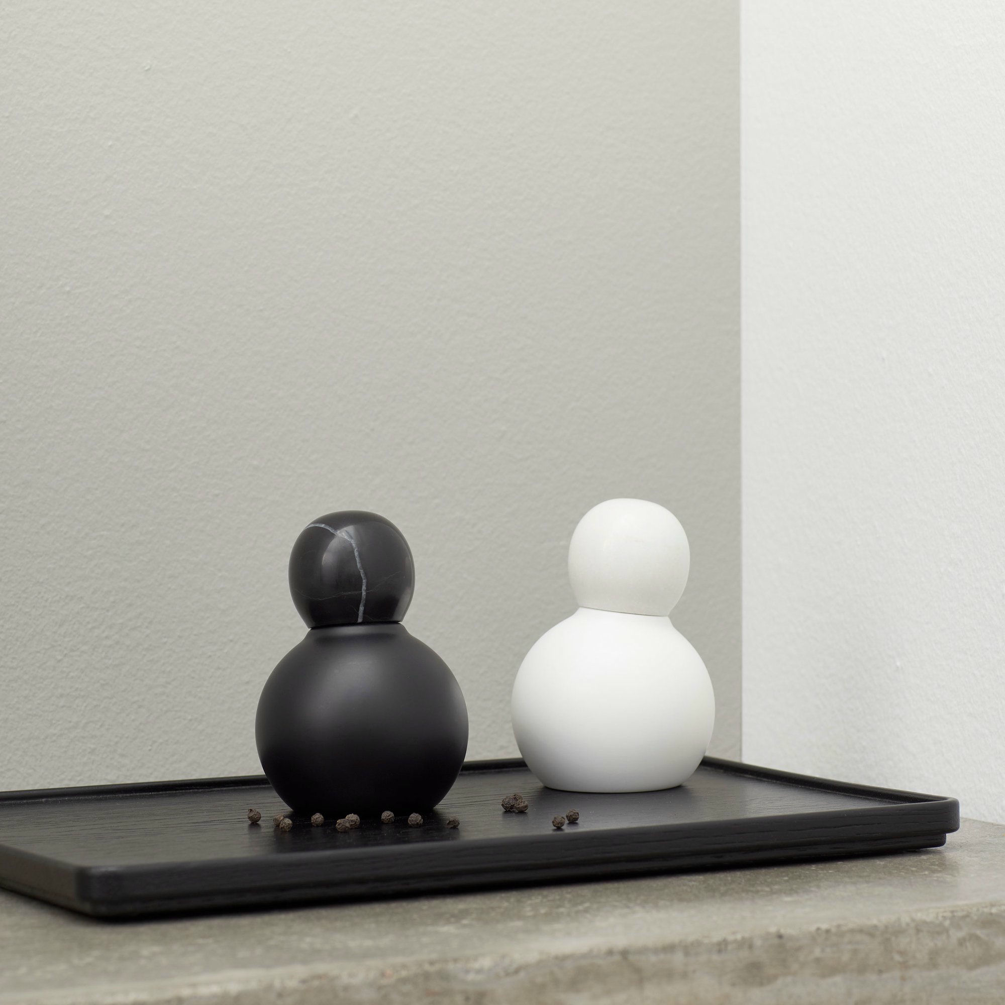 Alternativ bild 1 för Andersen Furniture Boogie Salt- och Pepparkvarn 12 cm Svart