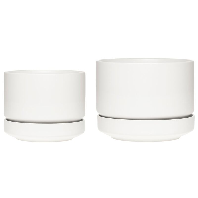 Arabia SN ruukku 16 cm, mattavalkoinen