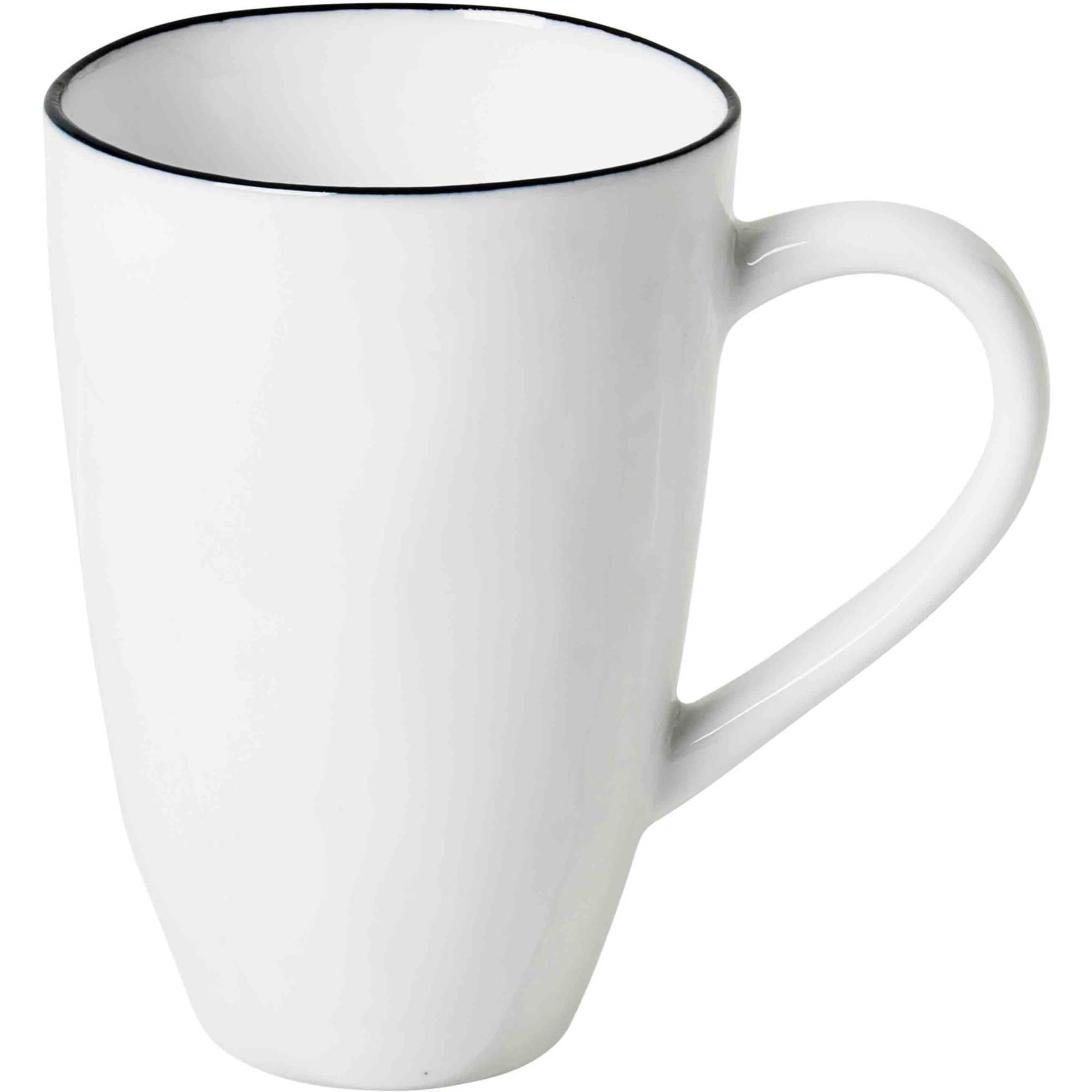 Produktfoto för Broste Copenhagen 'Salt' handgjord mugg med handtag