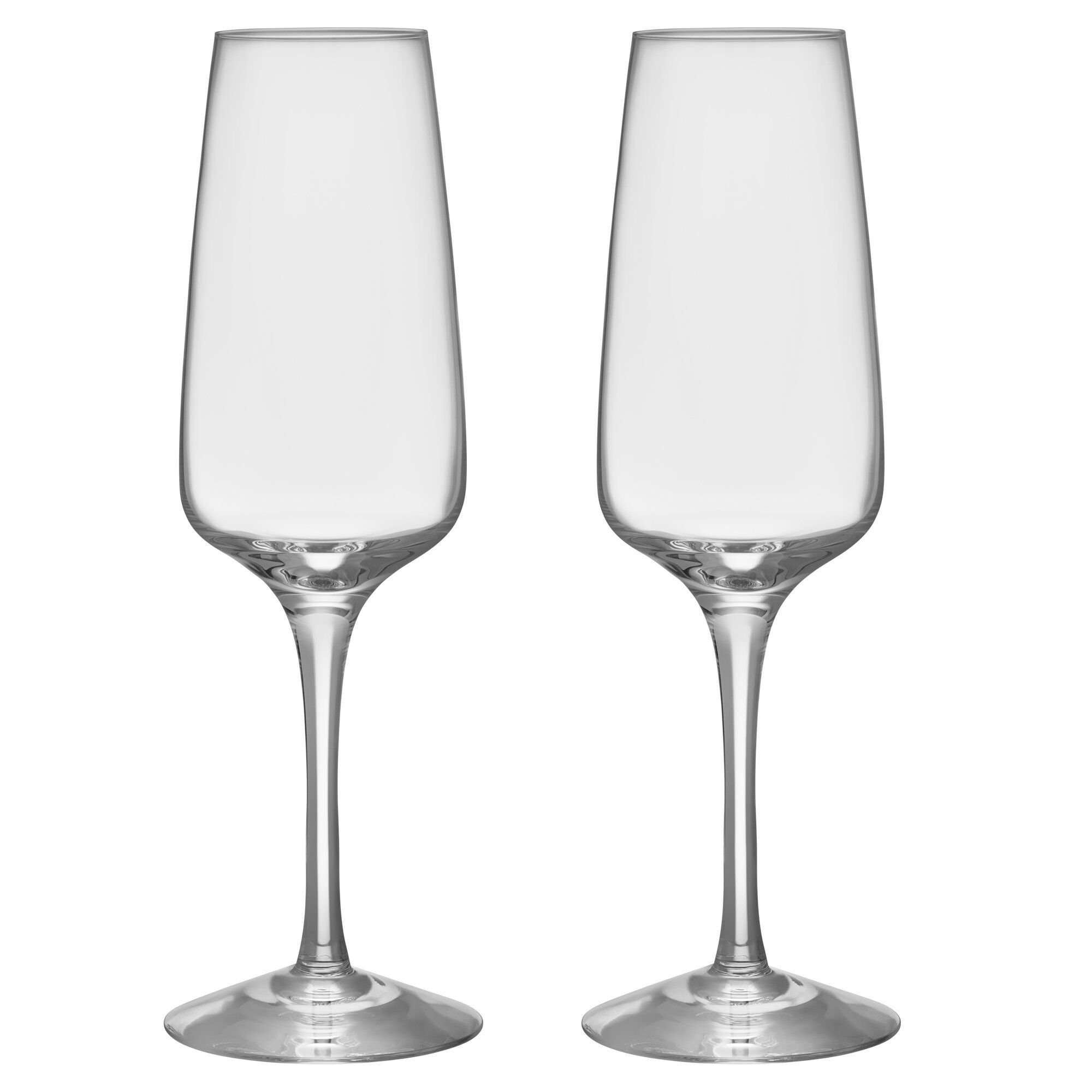 Pulse champagneglass 28 cl, 2-pakning