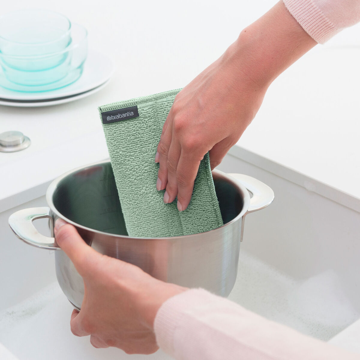 Rengjøringssvamper mikrofiber, 3 stk