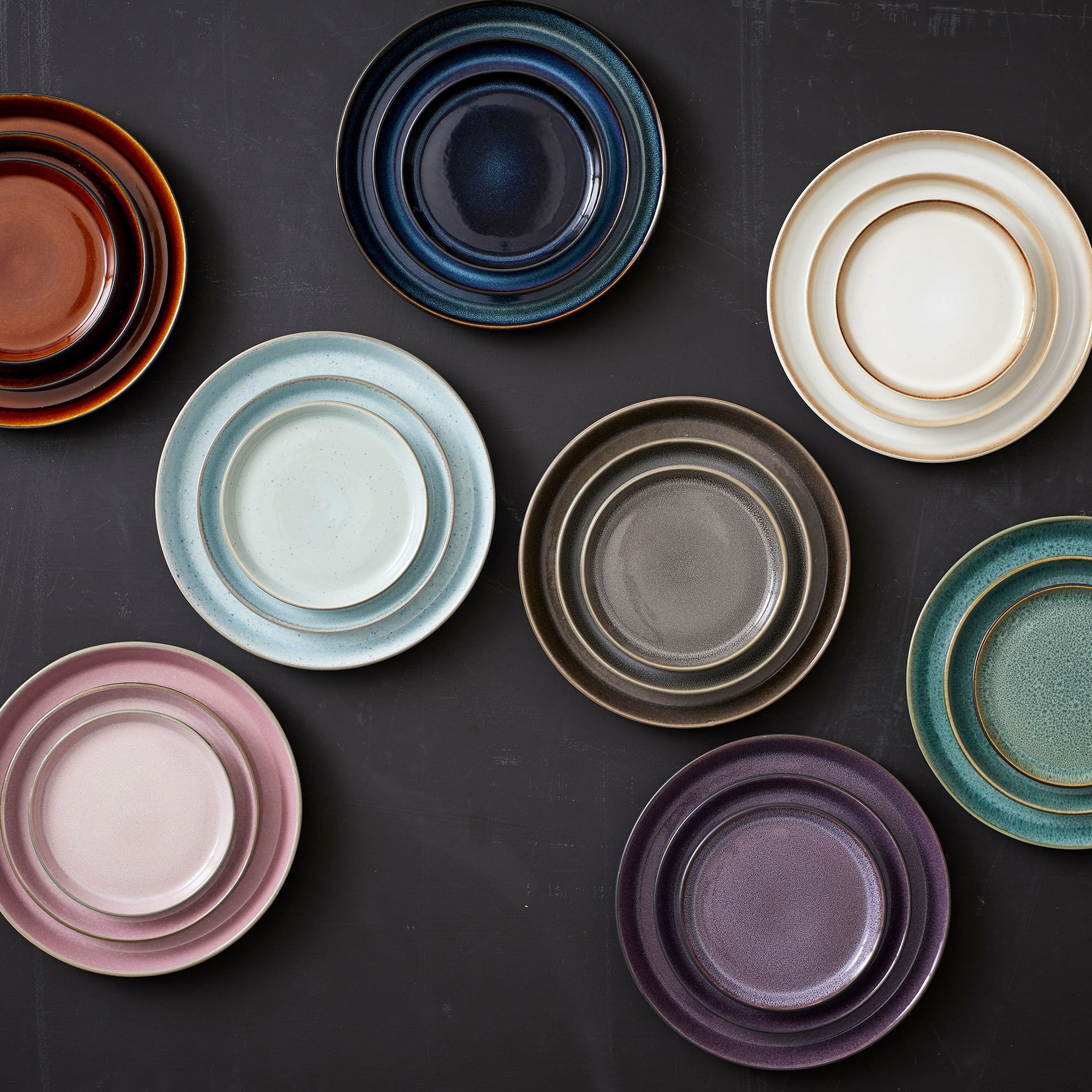 bitz-gastro-tallerken-oe17-cm-blank-moerkeblaa-sort-14109-66395-6