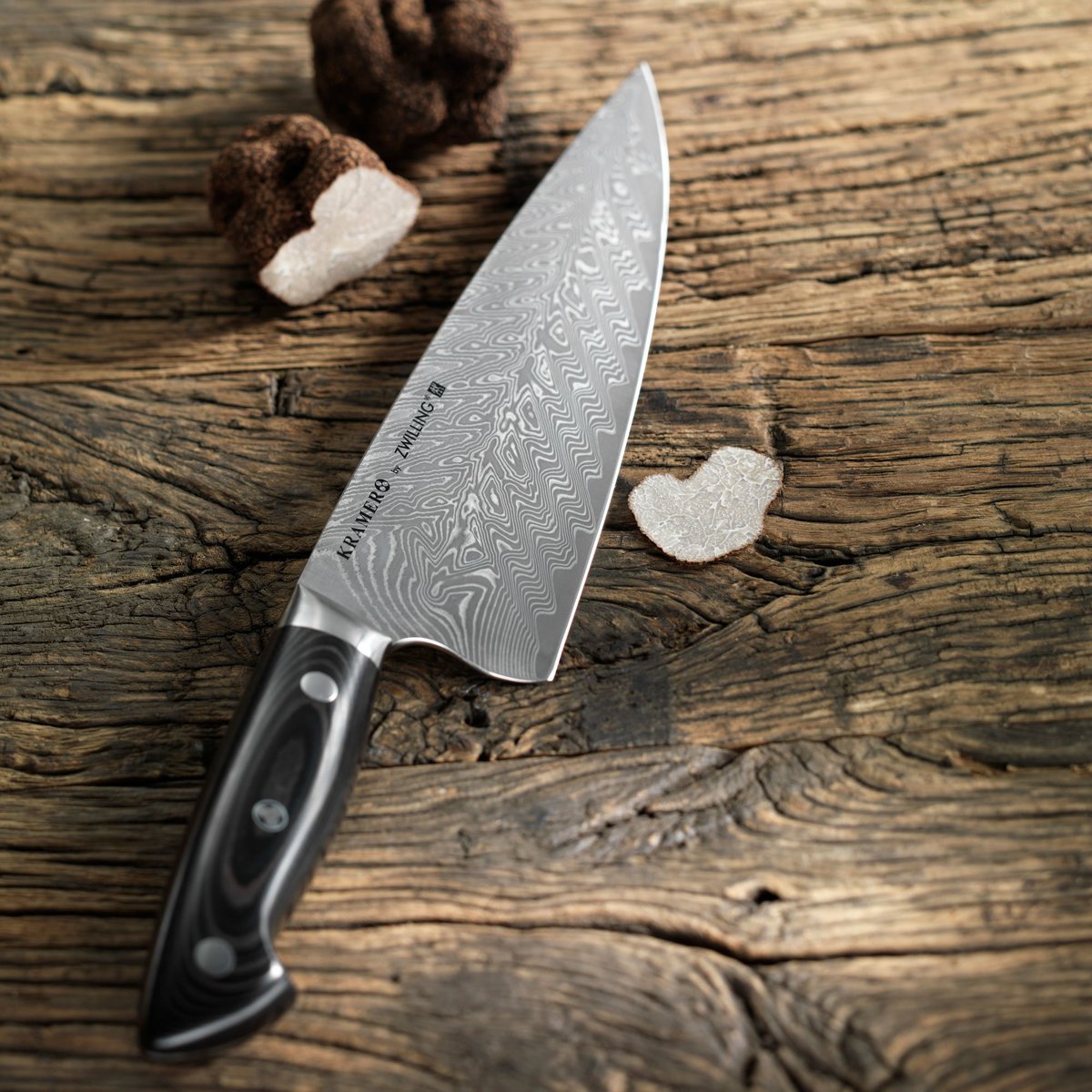 Bob Kramer -kokkiveitsi, damaskiterästä, 16 cm