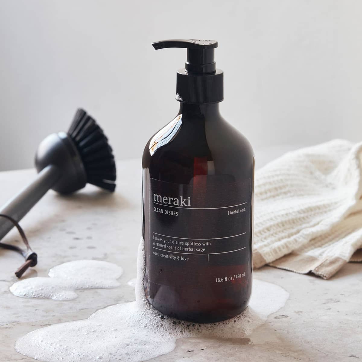 Herbal nest opvaskemiddel, 490 ml