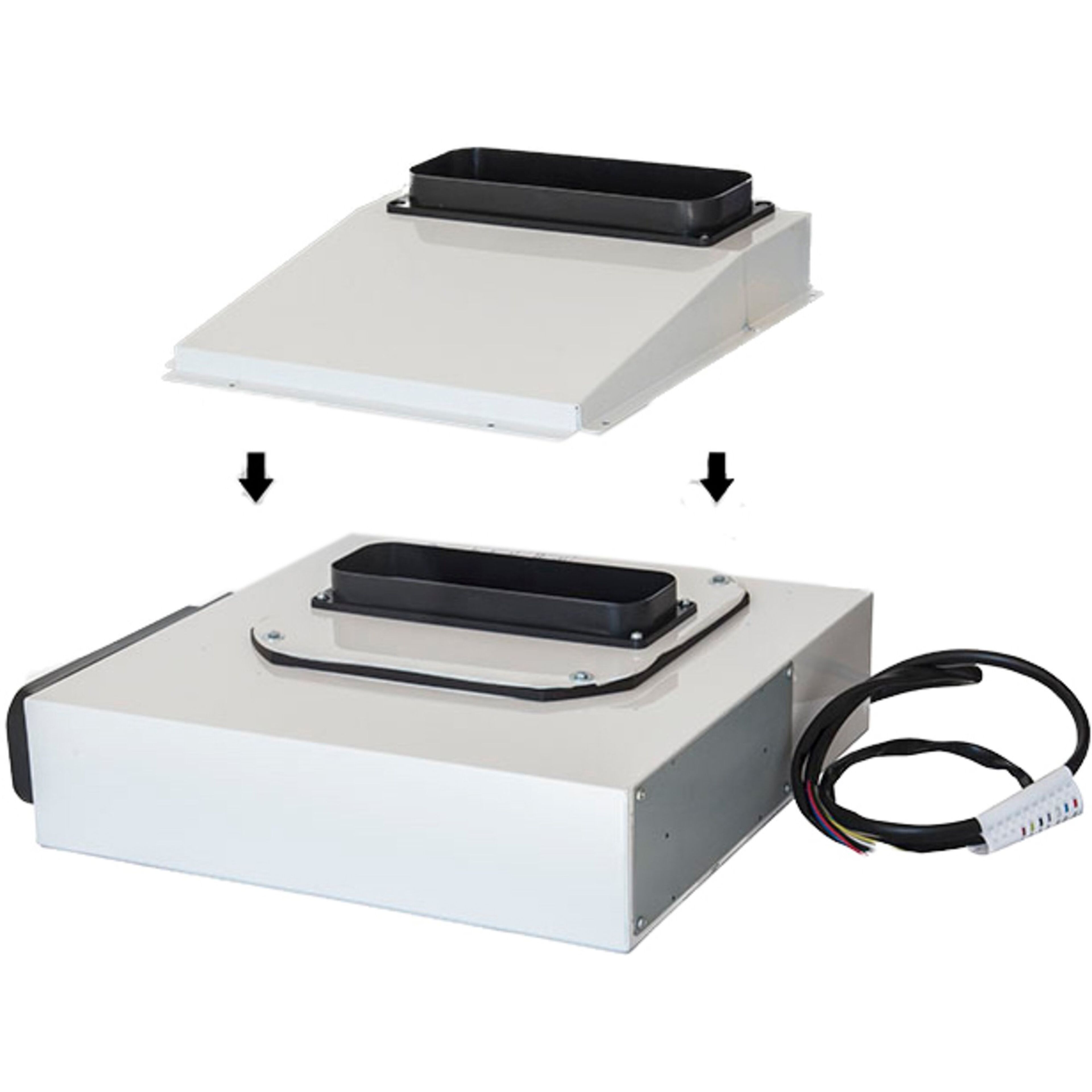 Inomhus12 fläktmotor, extern