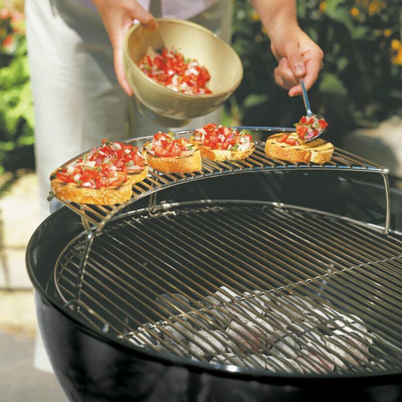 Varmehylle til kulegrill på 57 cm