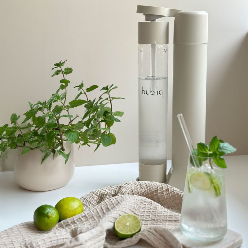 Sodavandsmaskine 800 ml, beige