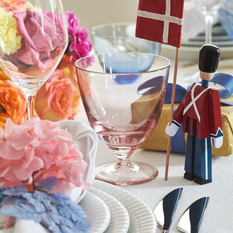 Lipunkantaja ja tekstiililippu, mini