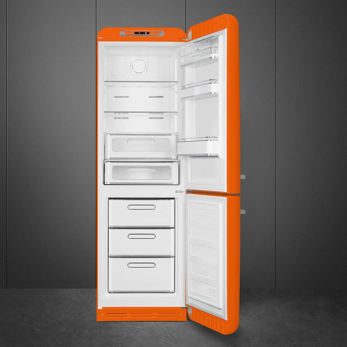 FAB32ROR5 Kylskåp/frys orange