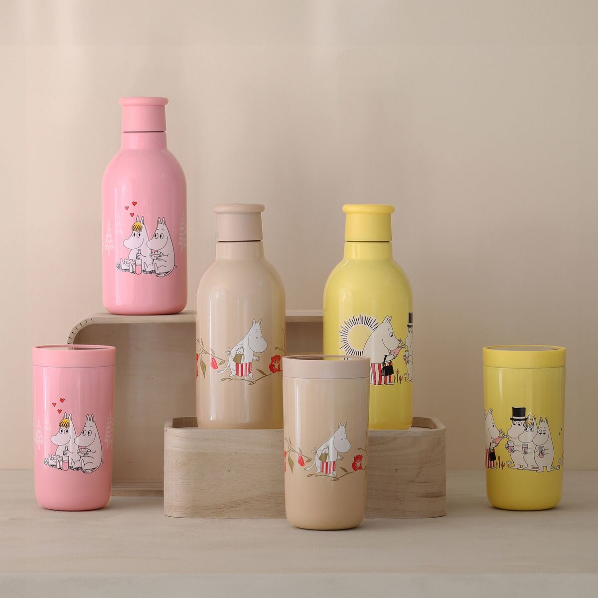 Drink-It termosflaska 0,5 liter, Moominmamma’s Tea Party