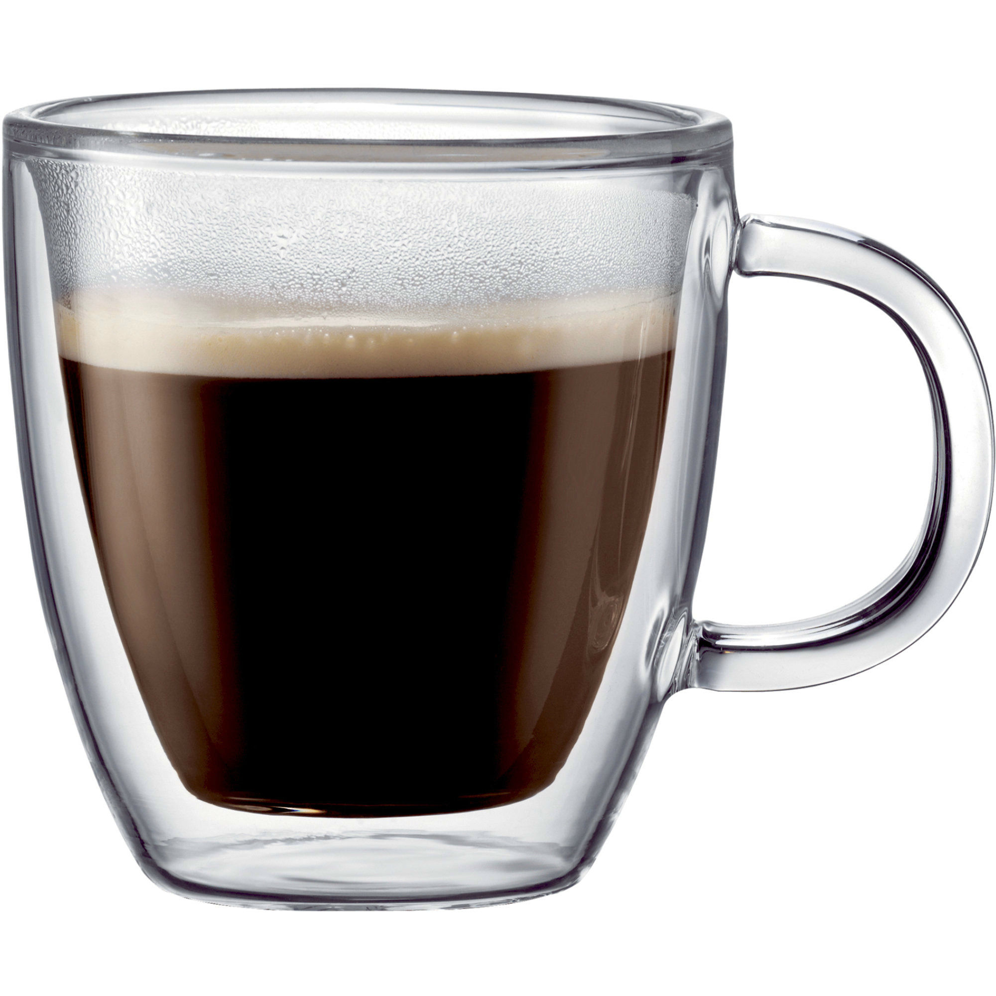Bodum BISTRO Dubbelväggad mugg m. handtag, 2 st.