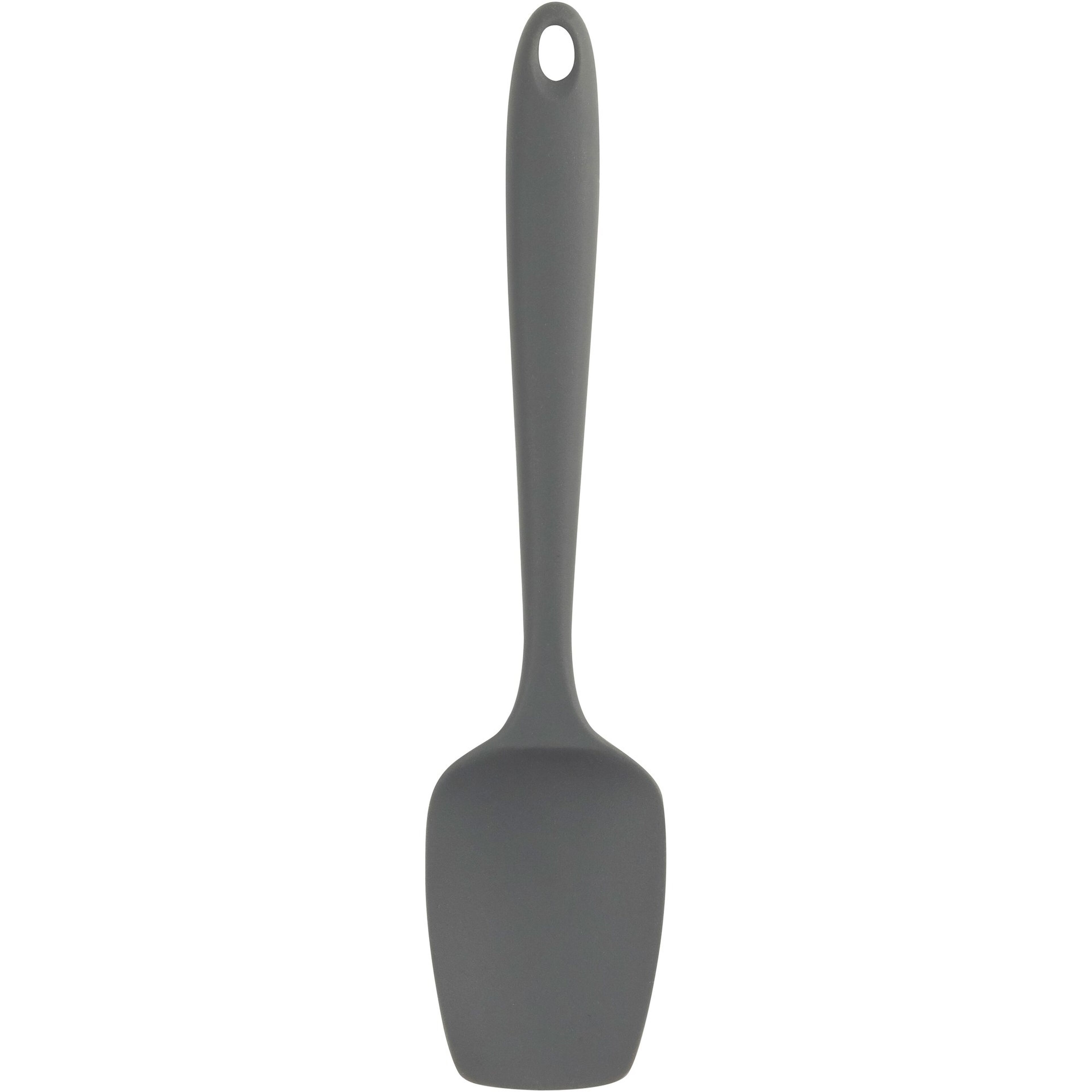 Skålad slickepott, grå, 20 cm