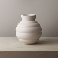 Knabstrup Tortus Archie Vas 26,5 cm, vit 