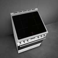 C6IPWHM2 Induksjonskomfyr Classic 60 cm, hvit