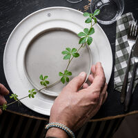 Lautanen 27 cm, vanilja