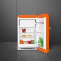 FAB10ROR6 køleskab med fryseboks, orange