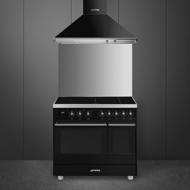 C92IPBL9-1 Induktionshäll med dubbelugn, svart