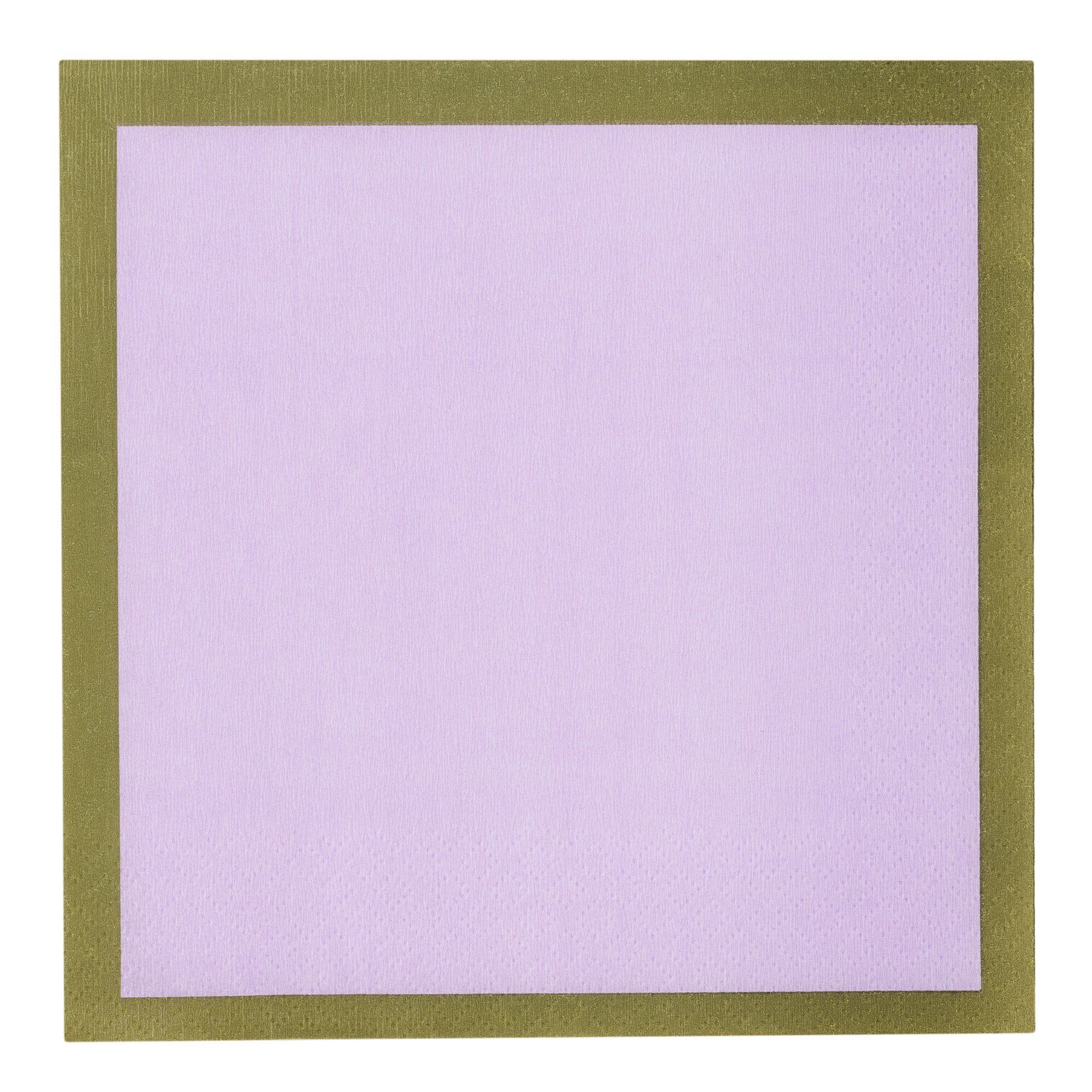 Iittala Play Papirserviett 33 x 33cm, lilla/oliven