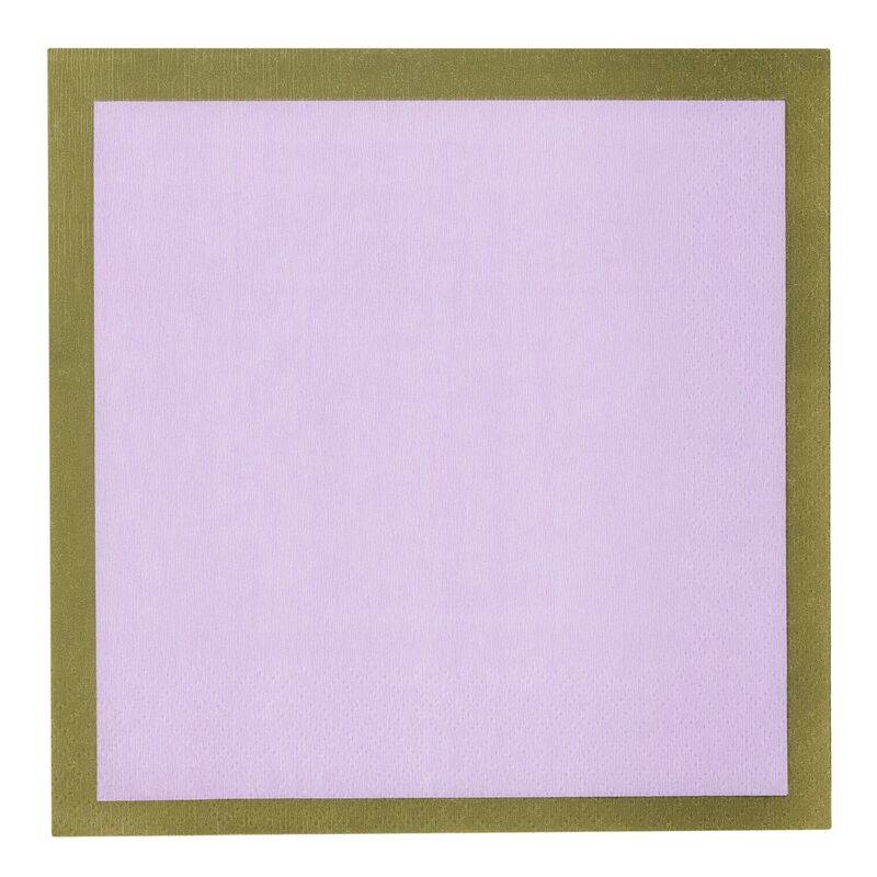 Iittala Play Papirserviett 33 x 33cm, lilla/oliven
