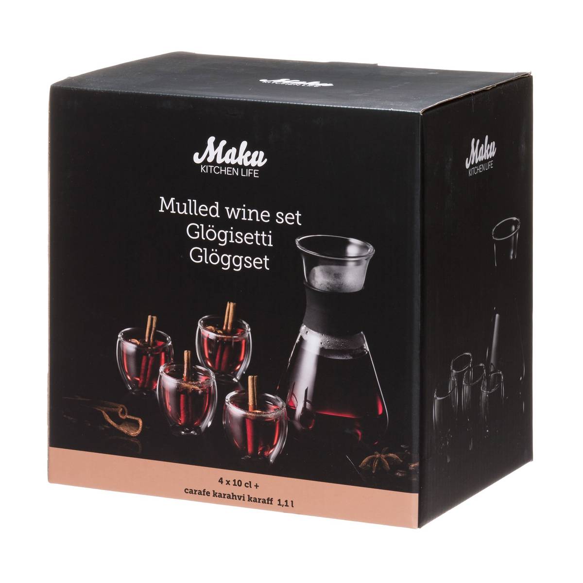 Gløggsæt 5 dele