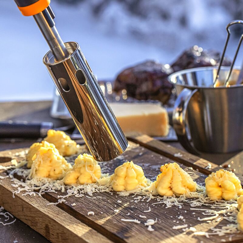 Powerjet gassbrenner med ultragass & varmluftsbrenner