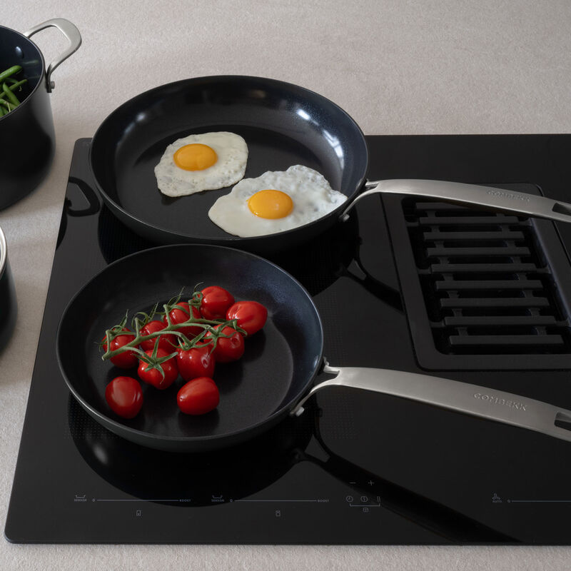 Combekk Stekepannesett 20 + 28 cm, svart