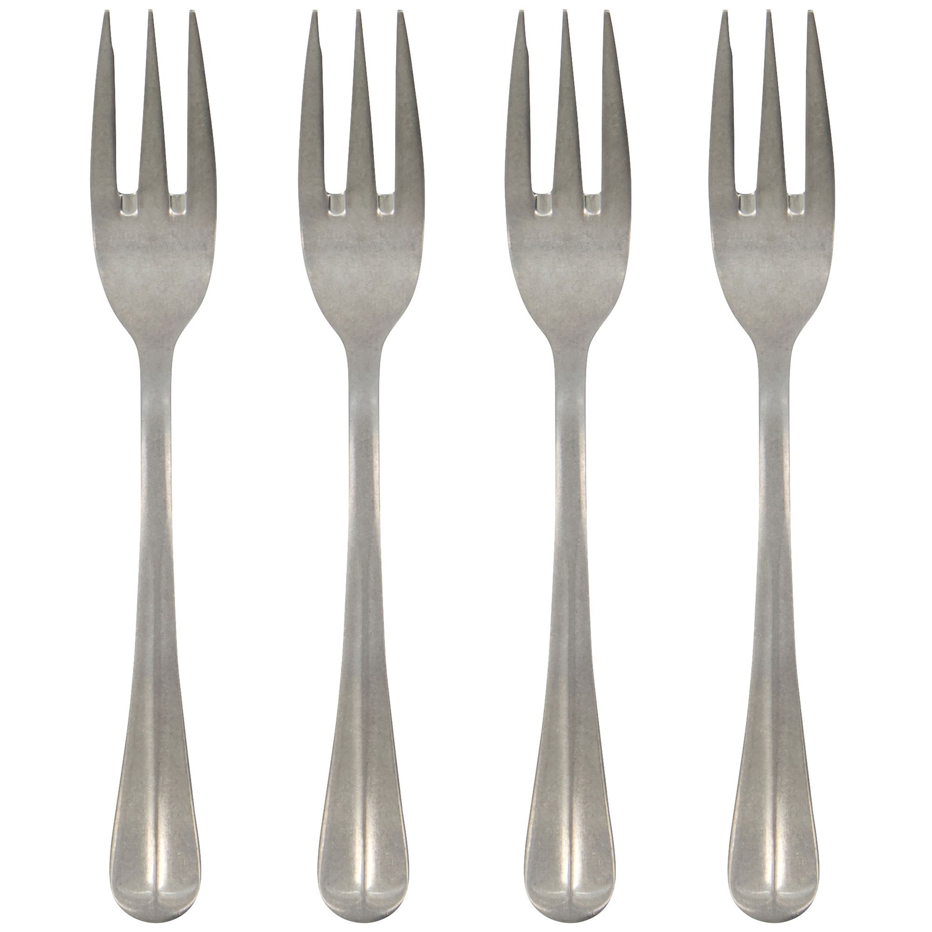 Mora kakegafler 4-pakning, rustfritt stål